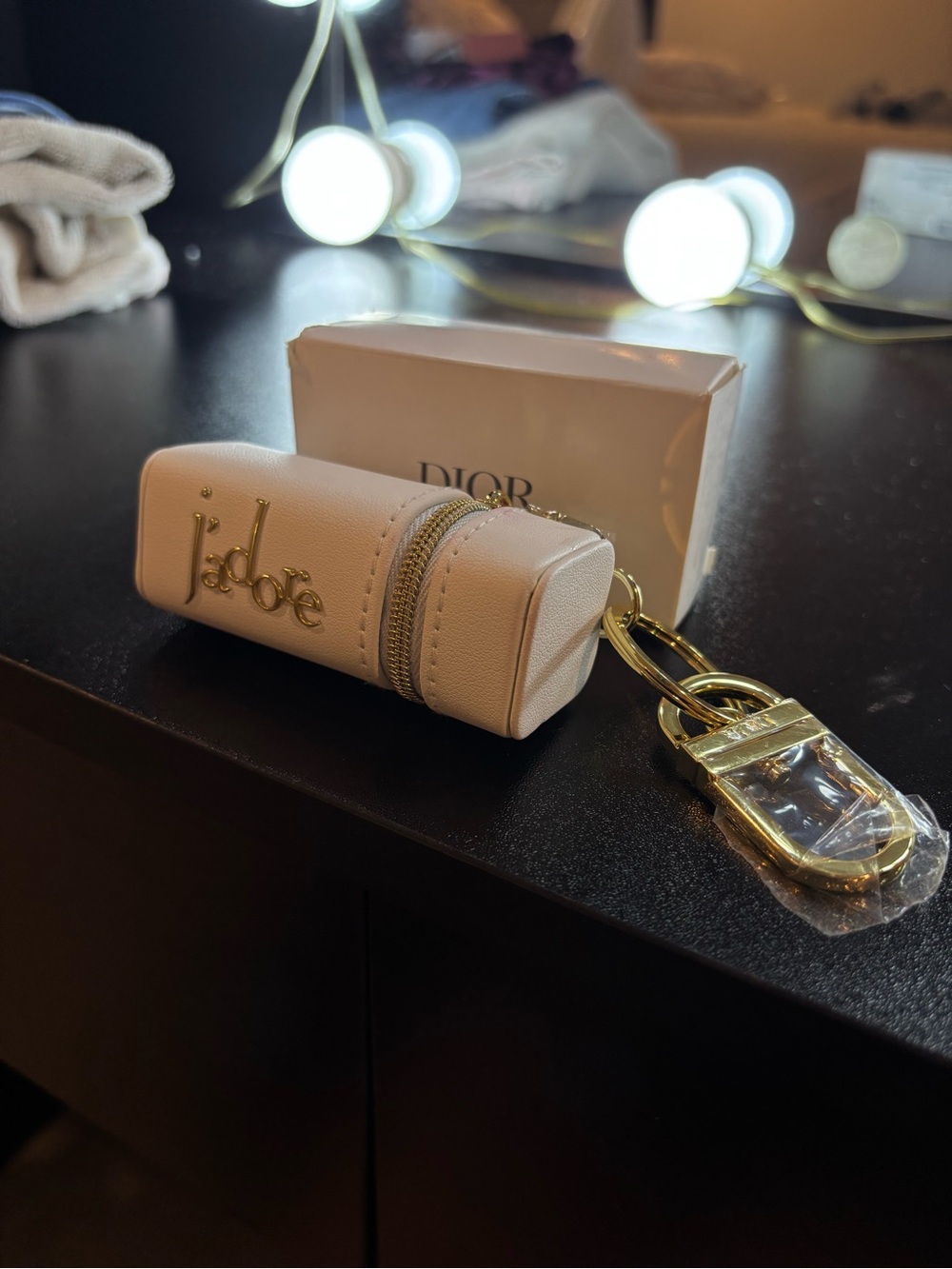 Dior J'adore Key Ring NEW UNUSED